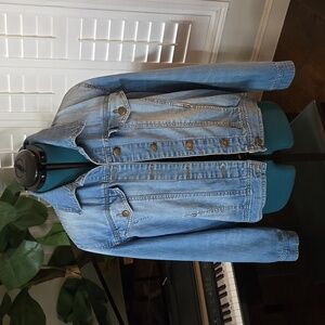Womens Denim Jean Jacket Forever 21- Size is S/M